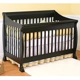 Diana Convertible Crib Finish: Matte Black