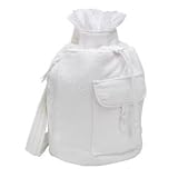 Kenzie Alexander Terry Cloth Beach Bag and Changing Pad Set Color: White