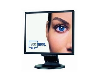 Notebooks: NEC LCD-195 VXM+ 19 Zoll TFT LCD-Monitor (Kontrast 550:1, 8ms Reaktionszeit) schwarz