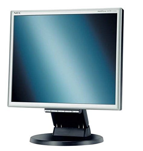 Notebooks: Nec-Mitsubishi MultiSync LCD175VXM+ Schwarz Monitor LCD-TFT 17.0' 1280 x 1024 TCO 03 Silber - Schwarz