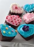 Tovolo Silicone Heart Cupcake Molds, Set of 8