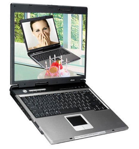 Elektronik und Foto: Asus A3HF-5A015H 15,0 Zoll XGA Notebook (Intel Celeron M 420 1,60 GHz, 512 MB RAM, 60 GB HDD, DVD+-RW DL, Intel GMA 950, Win XP HE)
