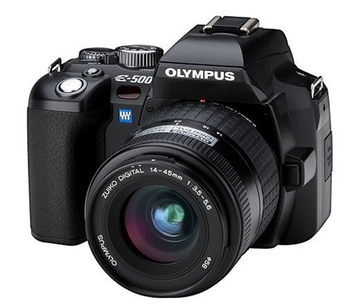 DVD Player: Olympus E-500 Digitalkamera (8 Megapixel) nur Geh�use inkl 1GB SanDisk CF Ultra II