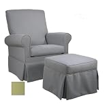 Demare Gliders Upholstered Glider & Ottoman