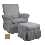 Demare Gliders Upholstered Glider & Ottoman