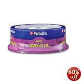 Verbatim DVD+R DL 8.5GB 2.4X 20pk Spindle