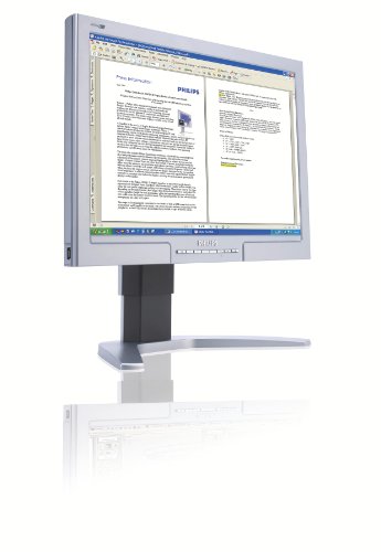 Projektoren: Philips 200WB7ES 20 Zoll LCD TFT Monitor DVI, USB Hub und Pivot Funktion (Kontrast 600:1, Reaktionszeit 8ms)