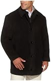 Toscano Mens 3/4 Length Wool Blend Carcoat