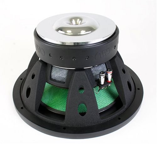 Elektronik und Foto: AIV 350300 Green Power SUB 300 Auto-Lautsprecher