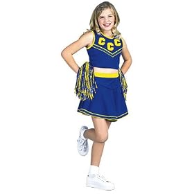 Click here to buy Pep Squad Cheerleader Costume (Child Small 6-8).
