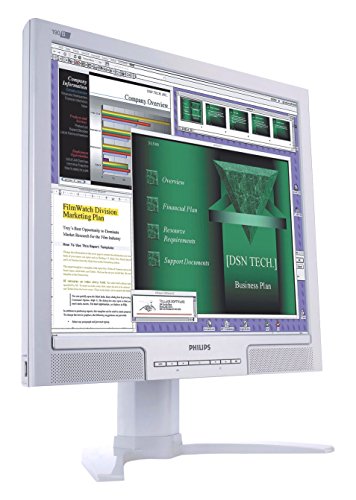 Projektoren: Philips 190B7CG 19 Zoll LCD TFT Monitor mit Perfect Panel (Kontrast 700:1, Reaktionszeit 8ms) grau