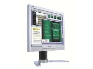 Projektoren: Philips 170B7CS mit Perfect Panel 17 Zoll LCD TFT Monitor (Kontrast 600:1, Reaktionszeit 8ms) silber