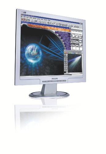 Projektoren: Philips 170S7FS 17 Zoll TFT Monitor (Kontrast 600:1, Reaktionszeit 8ms) silber