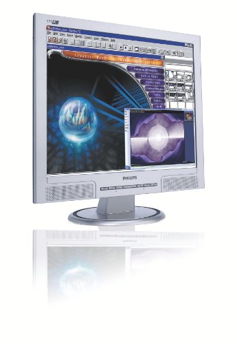 Projektoren: Philips 170A7FS 17 Zoll LCD TFT Monitor (Kontrast 600:1, Reaktionszeit 8ms) silber