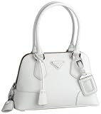 Prada Women's Leather Handbag, White