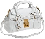 Miu Miu Women's Leather Handbag, White