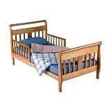 Delta Enterprises Sleigh Toddler Bed - Caramel