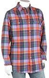 Chaps Mens Long Sleeve Flannel Shirt, Concord