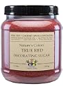 India Tree Raspberry Red Decorating Sugar, 3.4  Pounds