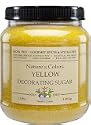 India Tree Sunflower Yellow Decorating Sugar, 3  Pounds