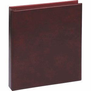 Festnetztelefone: Foto-Ringbuch bordeaux leer, Herma 7552