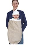 Kiley Madison Baby Carrier Cover With Hat Tan