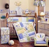 Lambs & Ivy Aloha Baby 6 Piece Crib Bedding Set