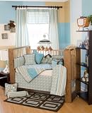 Mod Squad 6 Piece Crib Bedding Set by Glenna Jean