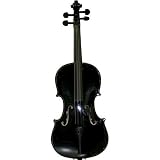 Cecilio Ebony Fitted Violin in Black Color