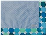 BLUE DOT BLUE DIAMOND BLANKET