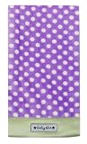 Lavender Green Confetti Diaper Burp