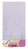 Lavender Funky Flower Diamond Diaper Burp