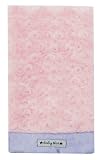 Pink Lavender Cotton Candy Diaper Burp