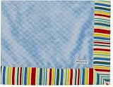 Blue Stripe Diamond Blanket