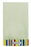 Green Stripe Diamond Diaper Burp