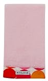 PINK DOT PINK POODLE DIAPER BURP