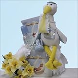 Special Delivery Baby Gift Basket ~ Blue