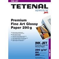 TV Ger&auml;te: Tetenal Premium Fine Art Glossy Papier A4 250 Bl�tter 290 g/m� Tintenstrahldrucker