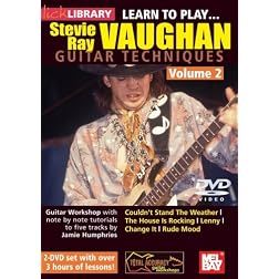 Learn to Play...Stevie Ray Vaughn Guitar Techniques, Vol. 2
