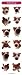   - THE DOG Artlist - Mini Welsh Corgi Stickers