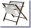 Cariboo Changer: Mahogany: Shown on Gentle Motions Bassinet