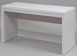 JKプラン SOHOデスクシリーズ 薄型ワイドデスク ホワイト幅120cm wd-145