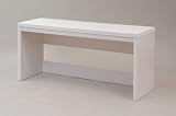 JKプラン SOHOデスクシリーズ 薄型ワイドデスク ホワイト幅150cm wd-157