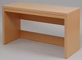 JKプラン SOHOデスクシリーズ 薄型ワイドデスク ナチュラル幅120cm wd-145