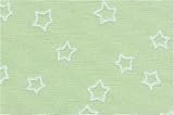 Celery Stars 100% Cotton Percale Crib Sheet