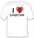 I Love Choctaw T-shirt