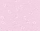 Pink Starts 100% Cotton Percale Crib Sheet