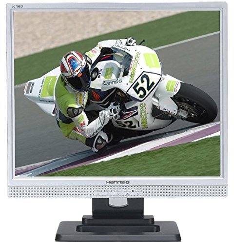 Heimkinosysteme: HANNspree HANNS-G JC198D Monitor LCD-TFT 19.0' 1280 x 1024 Audio TCO 03 Silber - Schwarz