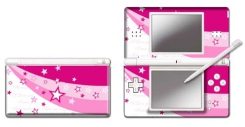 NoteBook: Nintendo DS Lite - Modding Skin [Pink Stars]