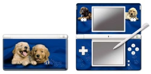 NoteBook: Nintendo DS Lite - Modding Skin [Two Blue Dogs]